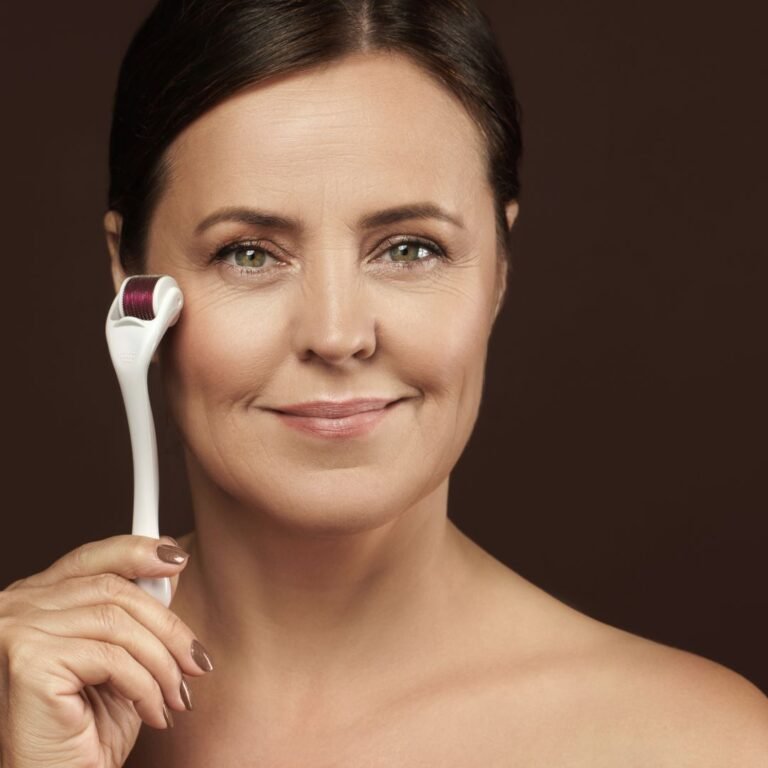 Microneedling At Home Before And After