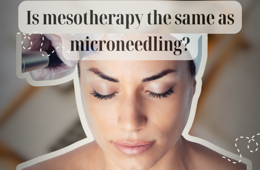 Is mesotherapy the same as microneedling