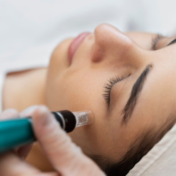 Remove Dead Skin After Microneedling
