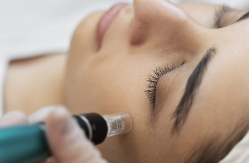 Remove Dead Skin After Microneedling