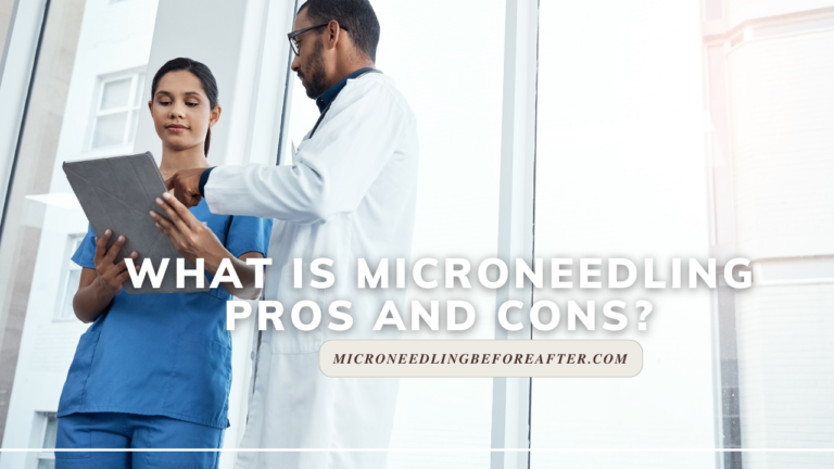 What Is Microneedling Pros And Cons?