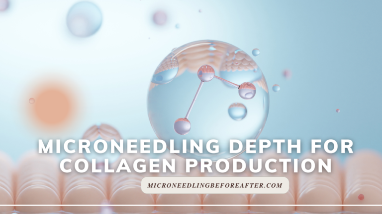 Microneedling Depth For Collagen Production