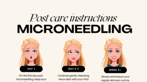 Microneedling post care instructions