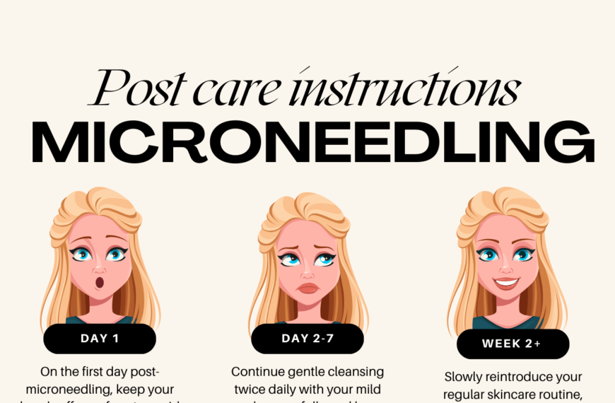 Microneedling post care instructions