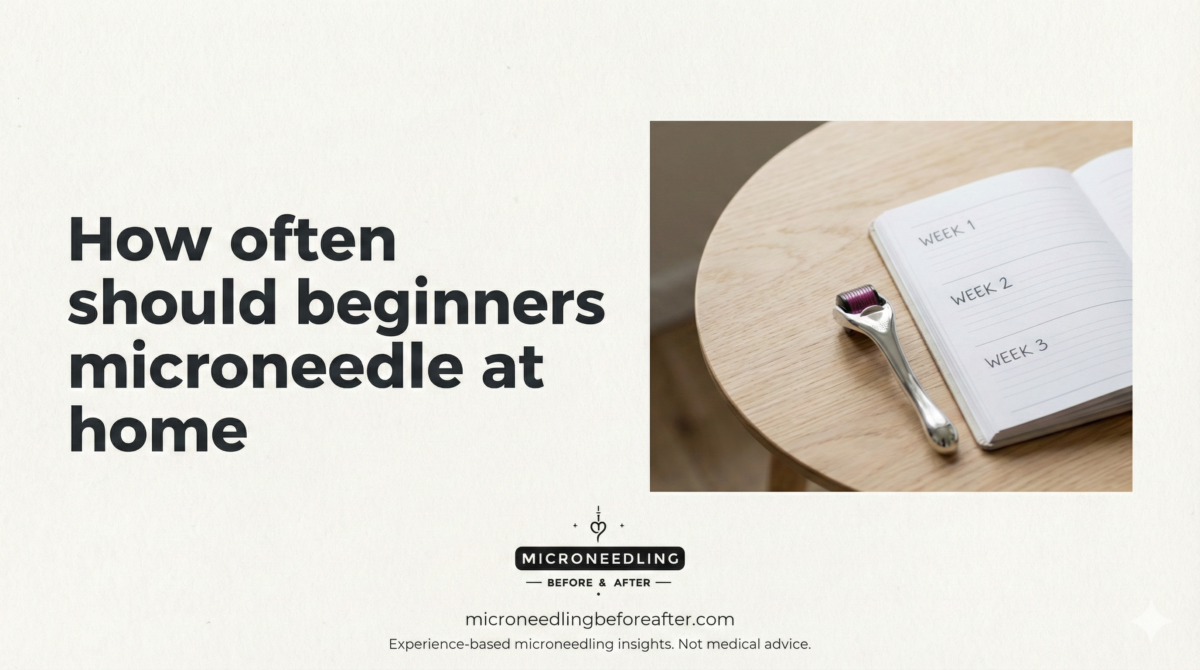 How Often Should Beginners Microneedle At Home