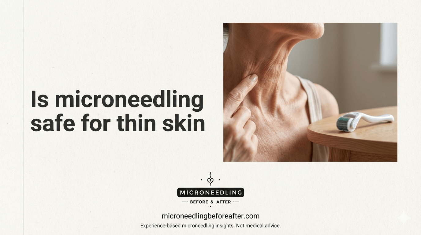 Is Microneedling Safe For Thin Skin