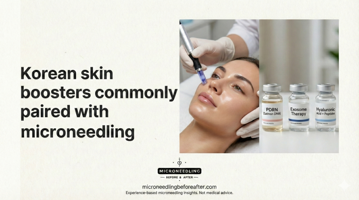 Korean Skin Boosters Commonly Paired With Microneedling