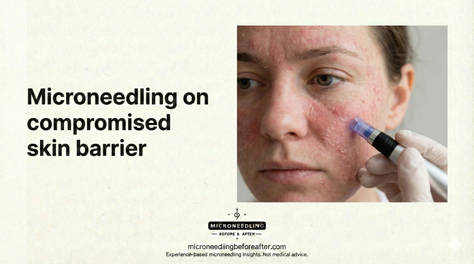 Microneedling On Compromised Skin Barrier - https ...