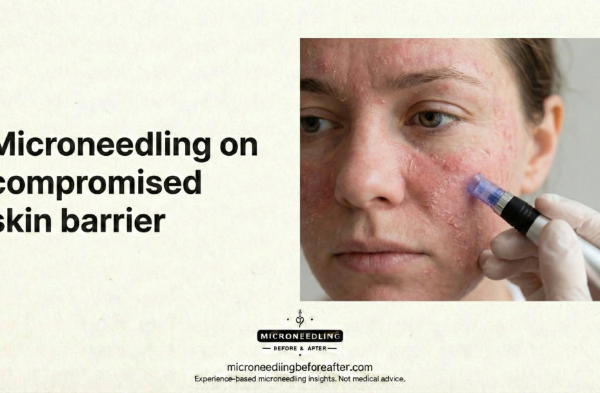Microneedling On Compromised Skin Barrier