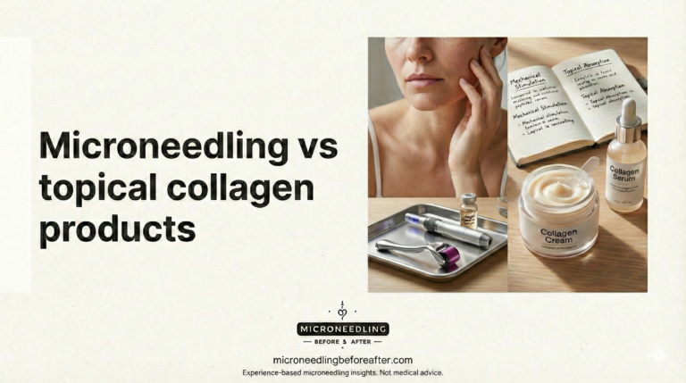 Microneedling Vs Topical Collagen Products