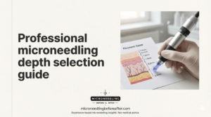 Professional Microneedling Depth Selection Guide