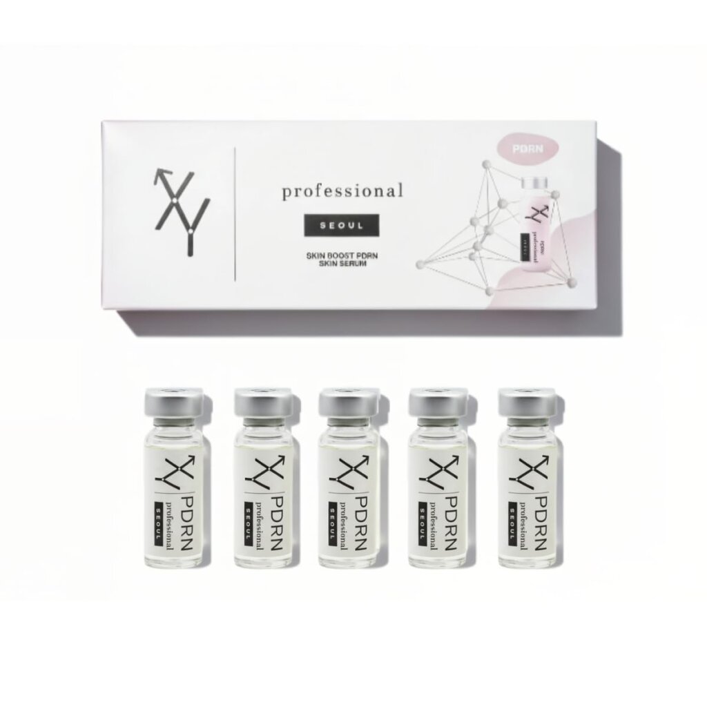 XY Professional PDRN Peptides Serum Korean Face Serum with Copper Peptide, Niacinamide  Hyaluronic Acid Ampoule for All Skin Types |KOREA Microneedling academy supplies